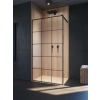 Radaway Modo X Black II Factory Walk-in fekete zuhanyfal 60