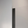 Radaway Nes 8 Black PNJ I Frame fekete kádparaván 90 átlátszó balos