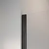 Radaway Nes 8 Black PNJ I Frame fekete kádparaván 90 átlátszó jobbos