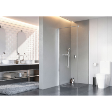 Radaway Nes 8 KDJ I szögletes zuhanykabin 80x70 átlátszó balos kád, zuhanykabin