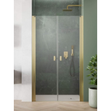 Radaway Nes Brushed Gold DWD I szálcsiszolt arany zuhanyajtó 70 kád, zuhanykabin