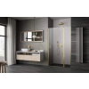 Radaway Nes Brushed Gold DWJ II szálcsiszolt arany zuhanyajtó 110J