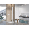 Radaway Nes PDD II íves zuhanykabin 100x100 átlátszó