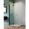 Radaway Nes Walk-in KDD-B 100 zuhanyfal, matt fekete profil, balos 10024100-54-01L