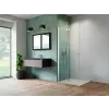 Radaway Nes Walk-in KDD-B zuhanyfal 80 átlátszó balos