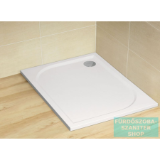 Radaway Paros D 120x80 szögletes műmárvány zuhanytálca ST 90 zuhanyszifonnal MBD8012-03-1 kád, zuhanykabin