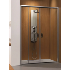 Radaway Premium Plus DWD 140 tolóajtó króm/barna 33353-01-08N kád, zuhanykabin