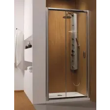 Radaway Premium Plus DWJ zuhanyajtó 95 átlátszó kád, zuhanykabin