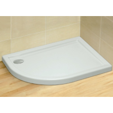  Radaway Tasos E 100x80 aszimmetrikus akril zuhanytálca, szifonnal kád, zuhanykabin