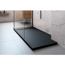 Radaway Teos F 90x80 műmárvány zuhanytálca fekete HTF9080-54 kád, zuhanykabin