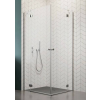Radaway Torrenta KDD 100J*80B szögletes zuhanykabin, átlátszó, króm, 132273-01-01R