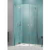 Radaway Torrenta PDD 90x90 íves zuhanykabin, átlátszó, króm, 131600-01-01
