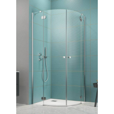 Radaway Torrenta PDD E 100x80 íves zuhanykabin, átlátszó, króm, 131640-01-01 kád, zuhanykabin