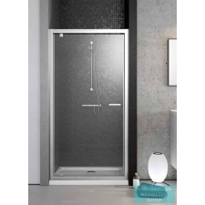 Radaway Twist DW 80 zuhanyajtó króm/átlátszó 382001-01 kád, zuhanykabin