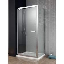 Radaway Twist DW+S szögletes zuhanykabin 100x80 átlátszó kád, zuhanykabin