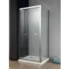 Radaway Twist DW+S szögletes zuhanykabin 80x90 átlátszó