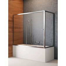 Radaway Vesta DWJ+S kádparaván 180x75 átlátszó kád, zuhanykabin