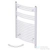 Radeco ADAMO EL AD3-500/L 870x550 elektromos törölközőszárítós radiátor,fényes fehér