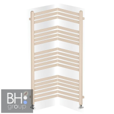 Radeco ALFA/BETA 3 törölközőszárítós csőradiátor, 850x400/430mm fűtőtest, radiátor