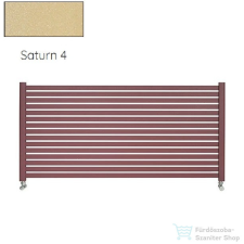 Radeco ALVO 2 630x1000 design radiátor,SATURN 4 (metál bézs) színben fűtőtest, radiátor