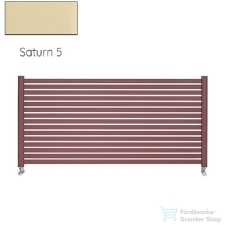 Radeco ALVO 5 350x1600 design radiátor,SATURN 5 (metál bézs) színben fűtőtest, radiátor