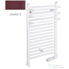 Radeco ARIA A2-400/1 680x435 törölközőszárítós radiátor, JOWISZ 2 (metál bordó) színben