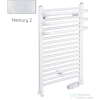 Radeco ARIA A2-500/1 680x535 törölközőszárítós radiátor, MERKURY 2 (ezüst) színben