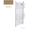 Radeco ARIA A6-500/2 1440x535 törölközőszárítós radiátor, SATURN 6 (matt homok) színben