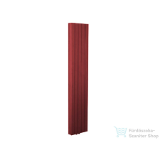Radeco CAJA 1 1650x320 design radiátor, JOWISZ 1 (matt bordó) színben fűtőtest, radiátor