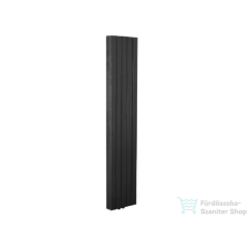 Radeco CAJA 3 1200x320 design radiátor, MARS 4 (metál antracit) színben fűtőtest, radiátor