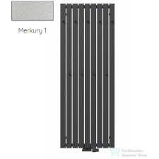 Radeco CALLE 2 1650x620 design radiátor akasztókkal, MERKURY 1 (metál ezüst) színben fűtőtest, radiátor