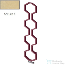 Radeco CARMEL 1800x400 design radiátor,SATURN 4 (metál bézs) színben fűtőtest, radiátor
