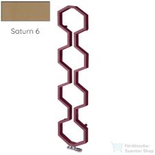 Radeco CARMEL 1800x400 design radiátor,SATURN 6 (matt homok) színben fűtőtest, radiátor