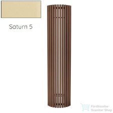 Radeco CARRERA P 1800x430 íves design radiátor, SATURN 5 (matt krém) színben fűtőtest, radiátor