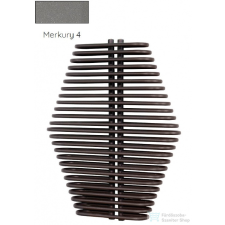 Radeco DIAMANTES 990x700 design radiátor, MERKURY 4 (metál szürke) színben fűtőtest, radiátor