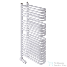 Radeco DINO A6/D 1440x150 törölközőszárítós térelválasztó radiátor, fényes fehér színben fűtőtest, radiátor