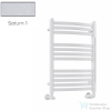Radeco ENZO AK1-600/EL 415x630 törölközőszárítós radiátor, SATURN 1 (metál jégszürke) színben