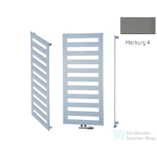 Radeco ESCALERA 2 1160x550 design radiátor,MERKURY 4 (metál szürke) színben fűtőtest, radiátor