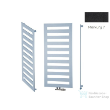 Radeco ESCALERA 3 1600x550 design radiátor,MERKURY 7 (matt fekete) színben fűtőtest, radiátor