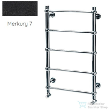 Radeco ESFERA KOLOR 905x550 design radiátor, MERKURY 7 (matt fekete) színben fűtőtest, radiátor
