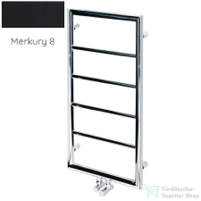 Radeco FRAGIL KOLOR 850x435 design radiátor, MERKURY 8 (selyemfényű fekete) színben fűtőtest, radiátor