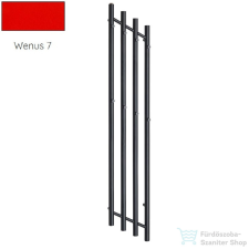 Radeco FUEGO KOLOR 1650x290 balos design radiátor,WENUS 7 (piros) színben fűtőtest, radiátor