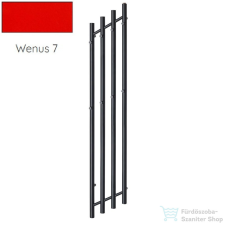 Radeco FUEGO KOLOR 1650x290 jobbos design radiátor,WENUS 7 (piros) színben fűtőtest, radiátor