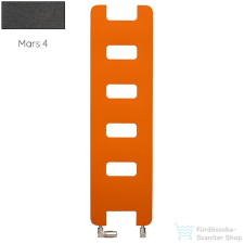 Radeco HEAVEN 1600x450 design radiátor, MARS 4 (metál antracit) színben fűtőtest, radiátor