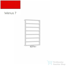 Radeco LOFT 1 821x550 design radiátor, WENUS 7 (piros) színben fűtőtest, radiátor