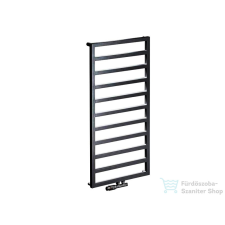 Radeco LOFT 2 1160x550 design radiátor, MERKURY 5 (metál sötétszürke) színben fűtőtest, radiátor