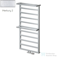 Radeco LOFT PLUS 1 821x550 design radiátor,MERKURY 2 (ezüst) színben fűtőtest, radiátor