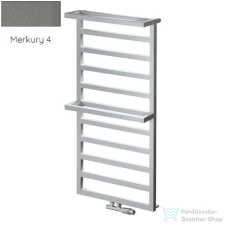 Radeco LOFT PLUS 1 821x550 design radiátor,MERKURY 4 (metál szürke) színben fűtőtest, radiátor