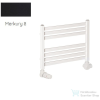 Radeco PINO K AK1-500/EP 415x530 törölközőszárítós radiátor, MERKURY 8 (selyemfényű fekete) színben