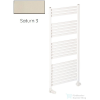 Radeco PINO K AK5-500/EP 1240x530 törölközőszárítós radiátor, SATURN 3 (matt bézs) színben
